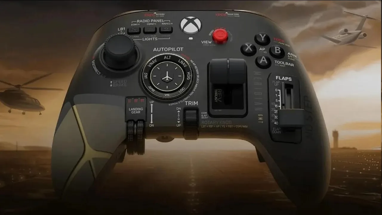 Зацените контроллер для Microsoft Flight Simulator от PowerA и Meridian GMT. Называется Project X-Ra