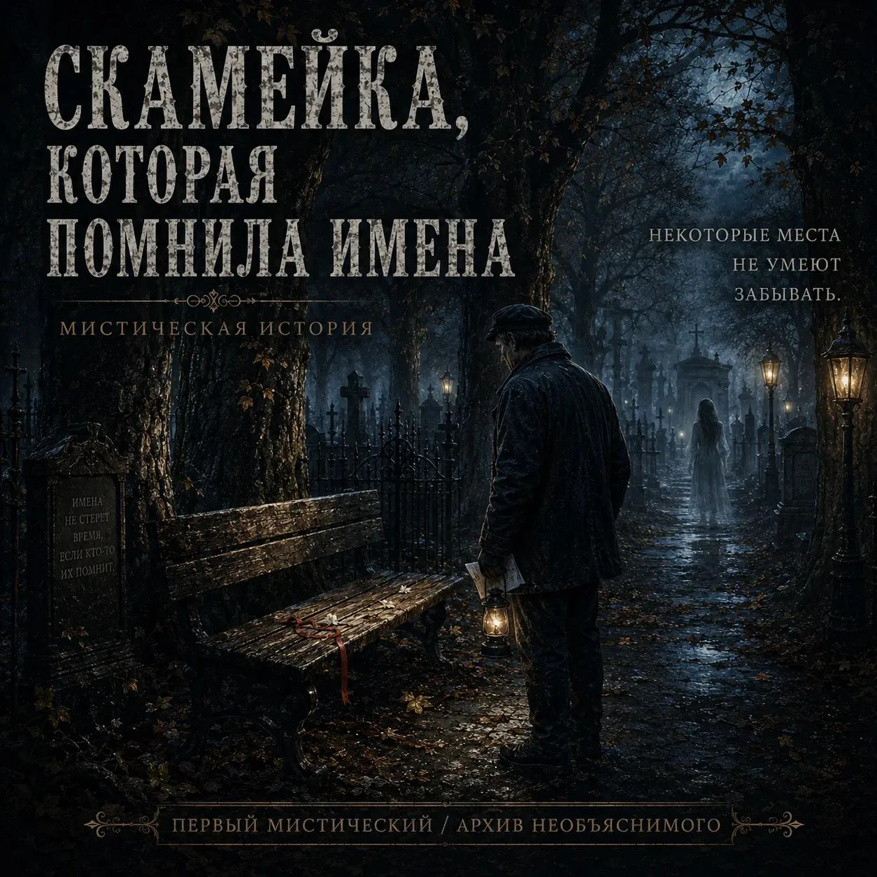 СКАМЕЙКА, КОТОРАЯ ПОМНИЛА ИМЕНА

На старом городском кладбище была одна скамейка, на которую никто н