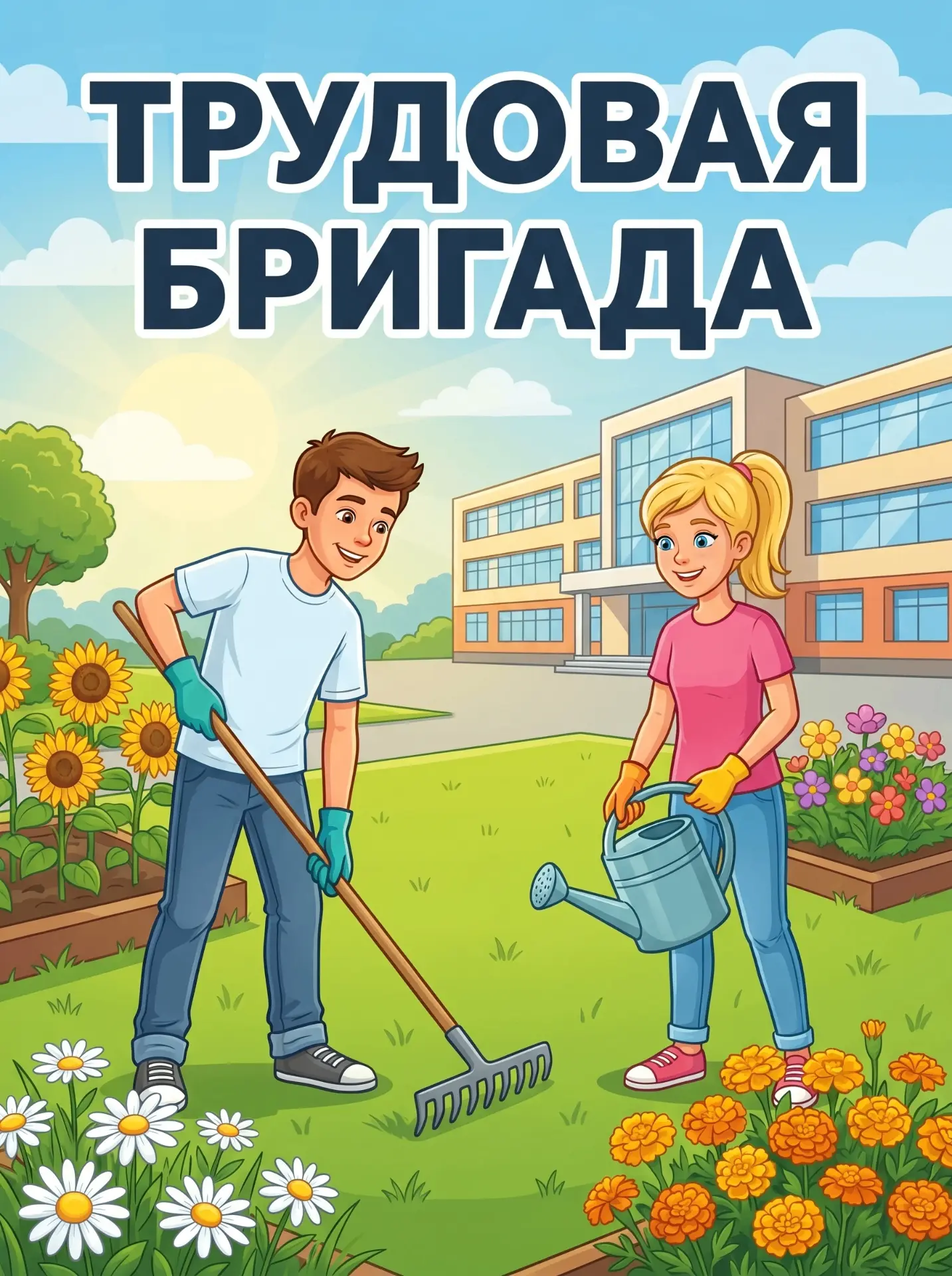 Лето – время не только отдыха, но и активной деятельности! С 8 июня в нашей школе начала свою работу