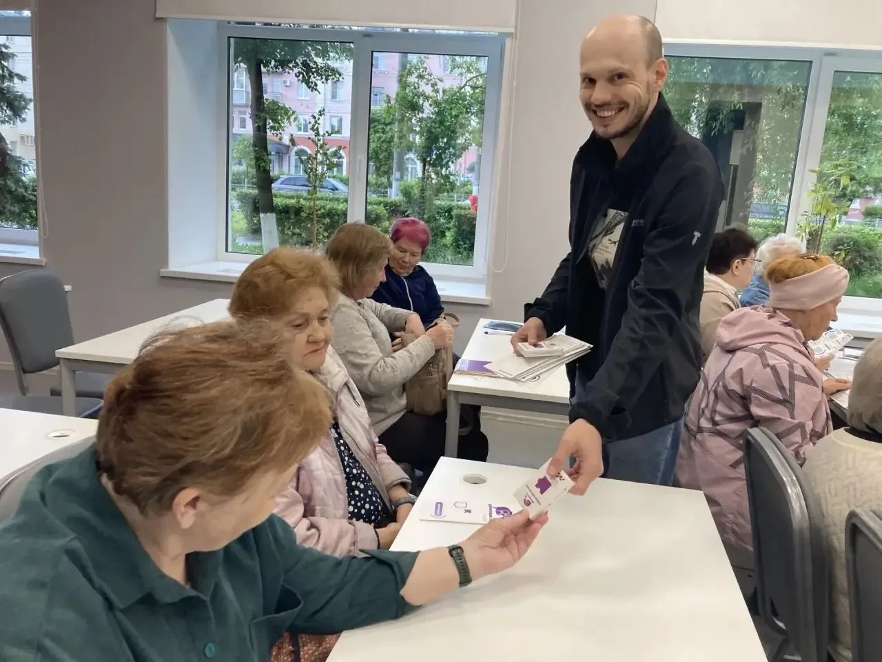 💙 Полезный Час здоровья в «университете третьего возраста»
 
В «университете третьего возраста» Вла