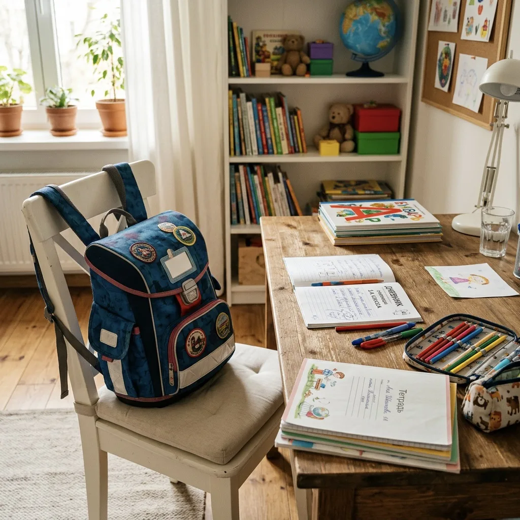 🎒 Готовь сани летом, а рюкзак первоклассника — тем более. Заблаговременная подготовка к школе помог
