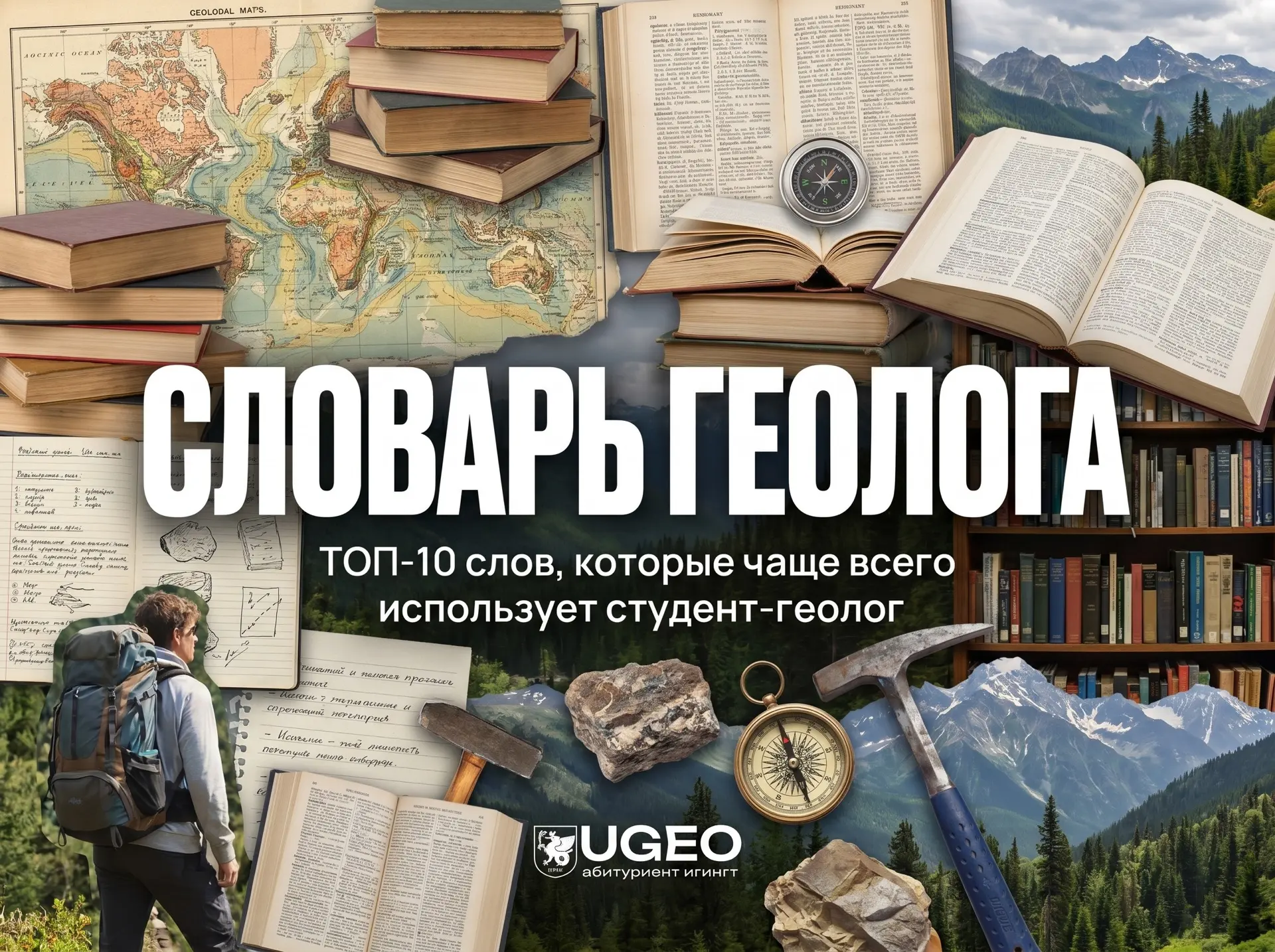 🌍ТОП-10 слов, которые чаще всего использует студент-геолог: 

1⃣Абразия — механическое разрушение б