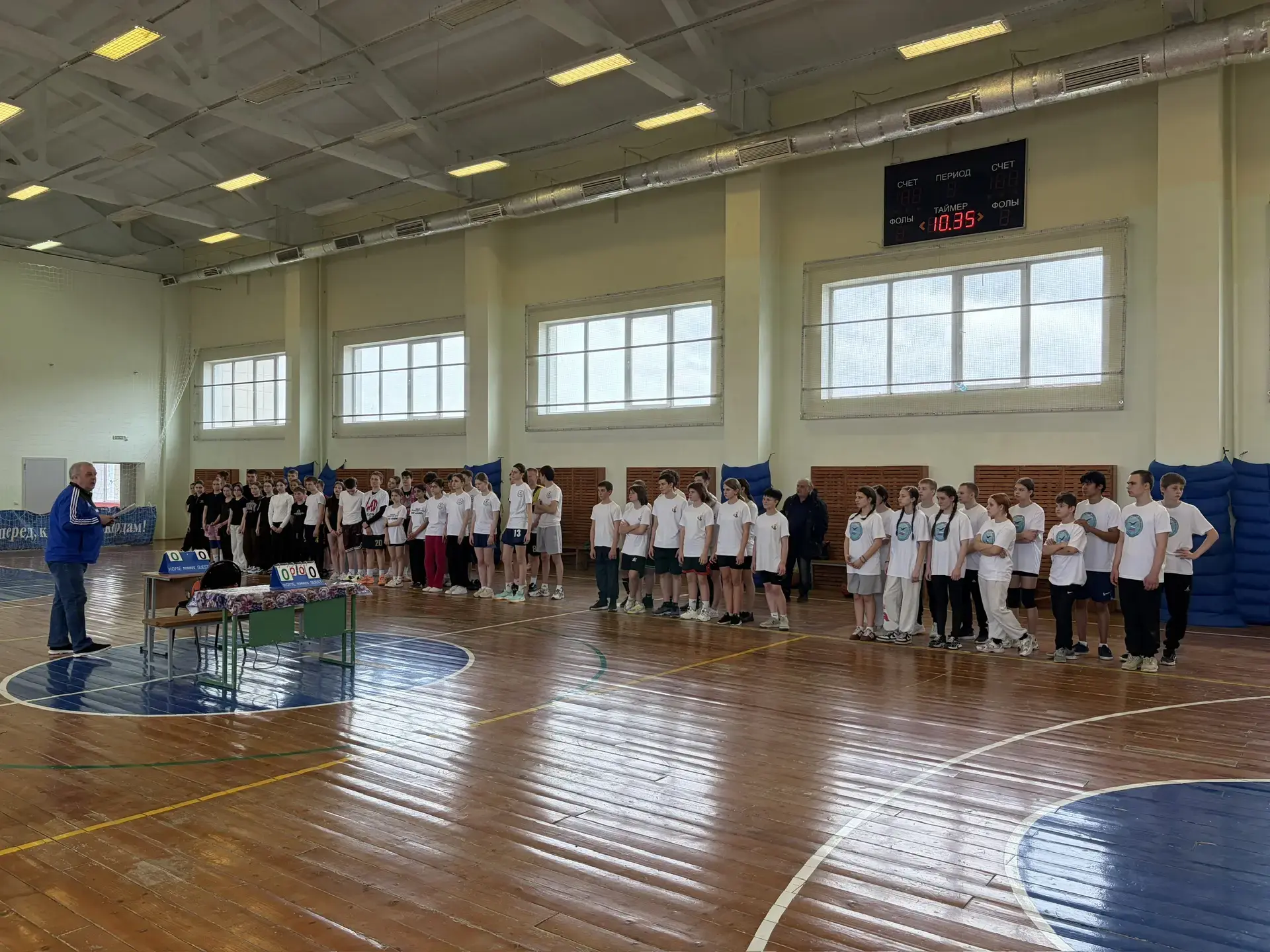 24-25 апреля на базе МБОУ ДО "Спортивная школа" прошел муниципальный этап "Президентских спортивных 
