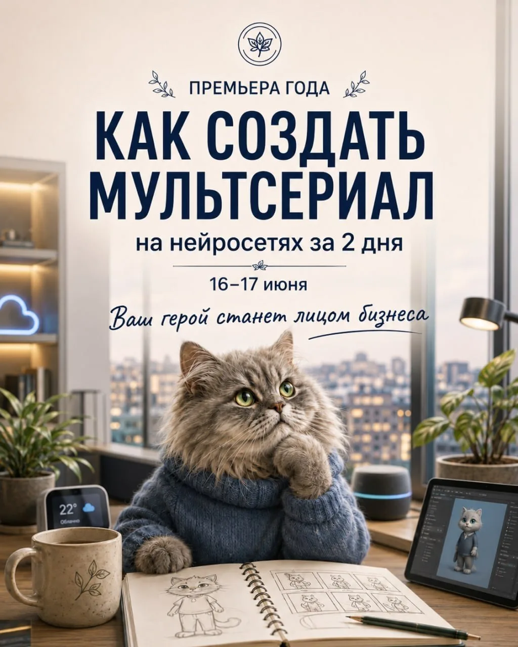 Самая громкая премьера года

Сегодня у вас не просто приглашение на эфир. У вас билет на премьеру фо