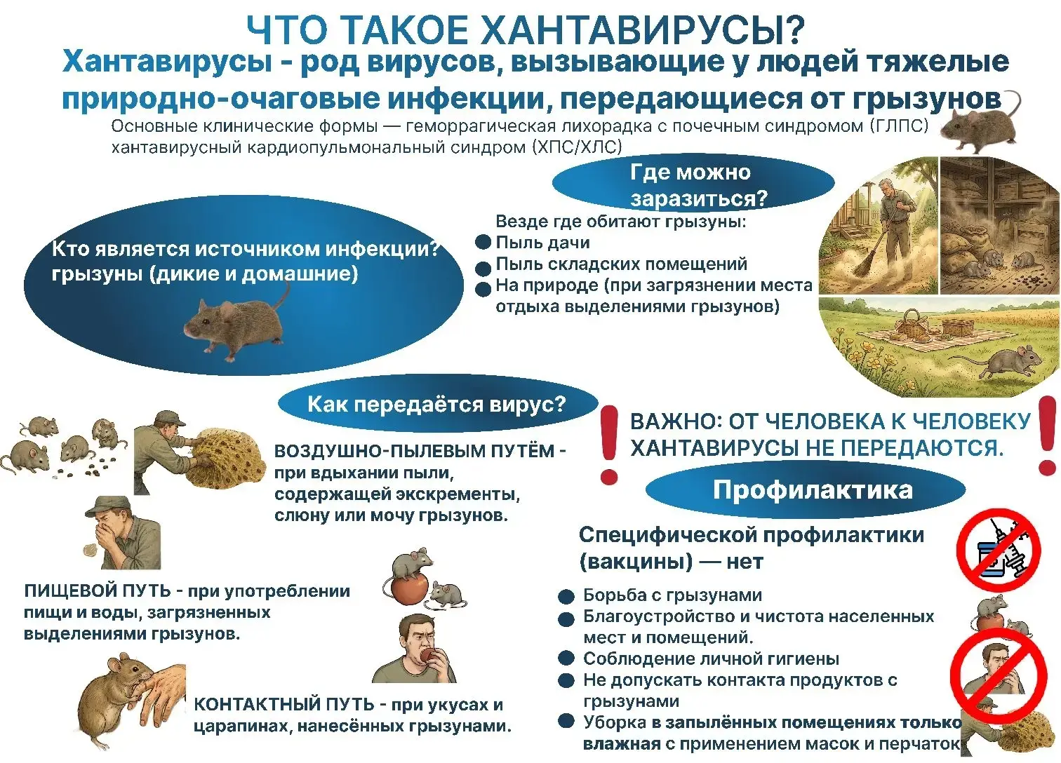 Главные факты о нашумевшей инфекции

❗Обратите внимание: штаммы хантавируса, циркулирующие на террит