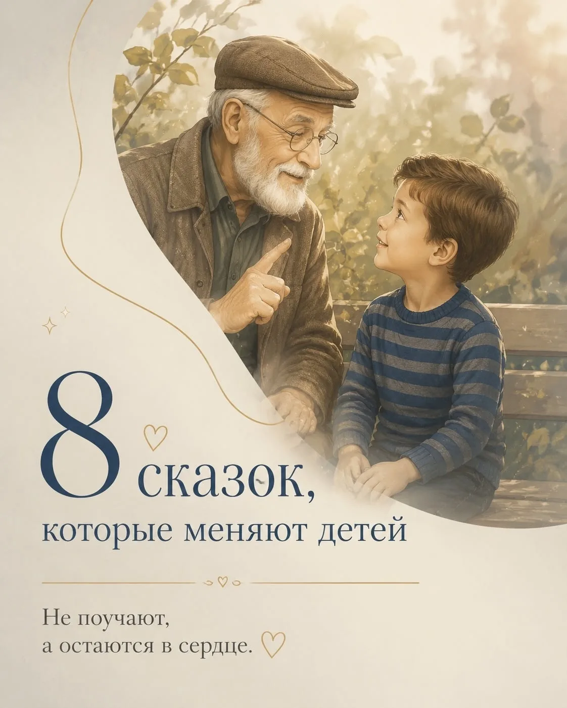 Иногда одна добрая история может объяснить ребёнку больше, чем десять разговоров взрослых.
Сохраняйт
