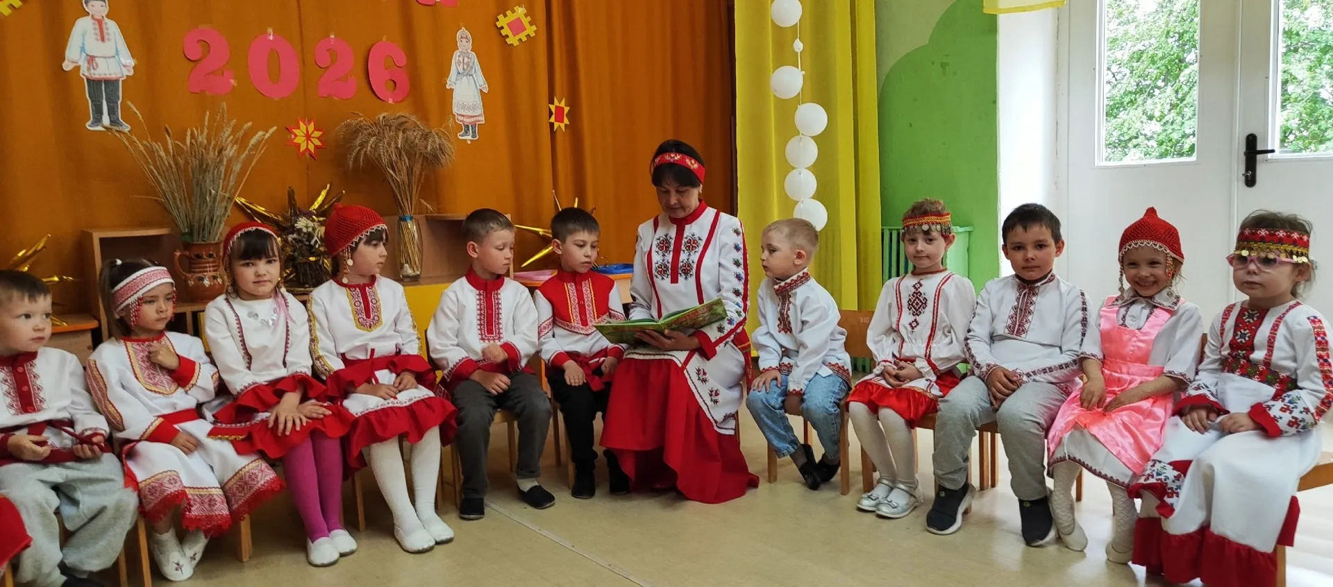 🌿Второй день республиканского конкурса «Ача садӗнче Акатуй» («Акатуй в детском саду») был полностью