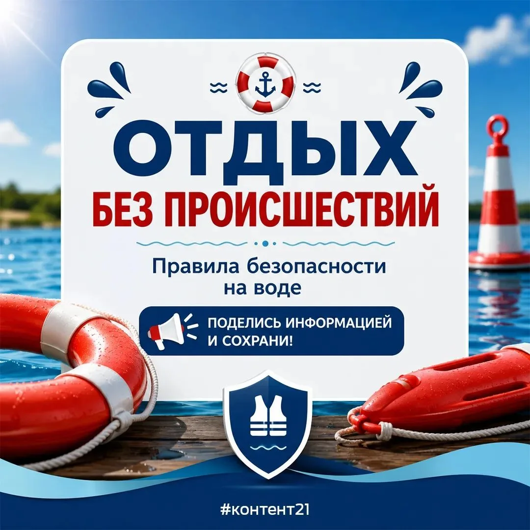 📢С наступлением купального сезона возрастают риски происшествий на водных объектах. Чтобы летний от