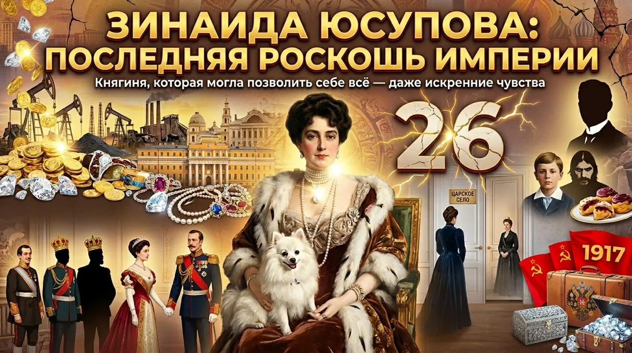 Последняя роскошь империи: княгиня Зинаида Юсупова

Представьте, милочки, что ваш капитал настолько 