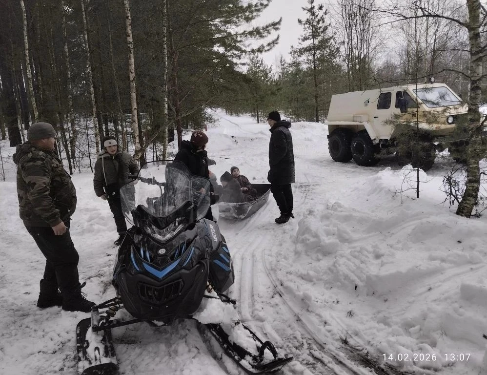 14 февраля в охотхозяйстве "Издешково" Сафоновского района прошла увлекательная экскурсия для юных с
