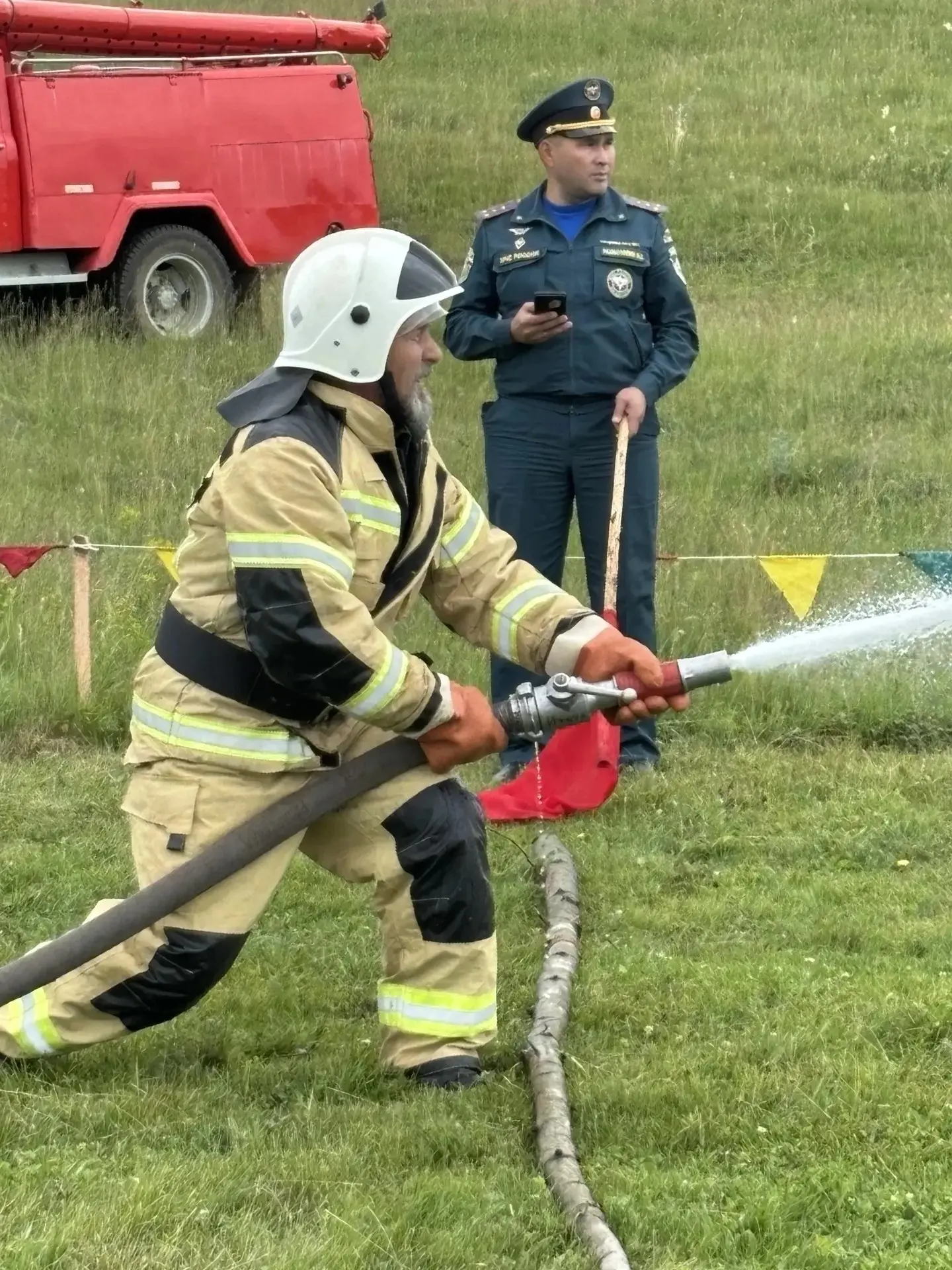 🚒 В Ишимбайском районе выбрали лучшую добровольную пожарную дружину.

В селе Салихово прошёл первый