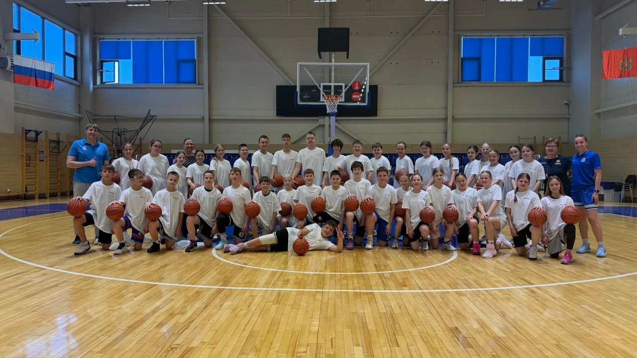 Спортсмены отделения "баскетбол" 🏀 принимают участие🏀 в летней интенсивной профильной смене «Баске