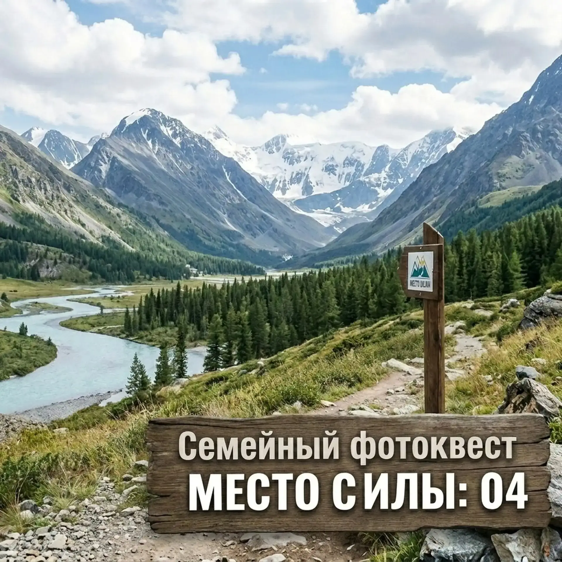 📸🏔️Семейный фотоквест «Место силы 04» 

Летние каникулы — лучшее время, чтобы вместе с родителями 