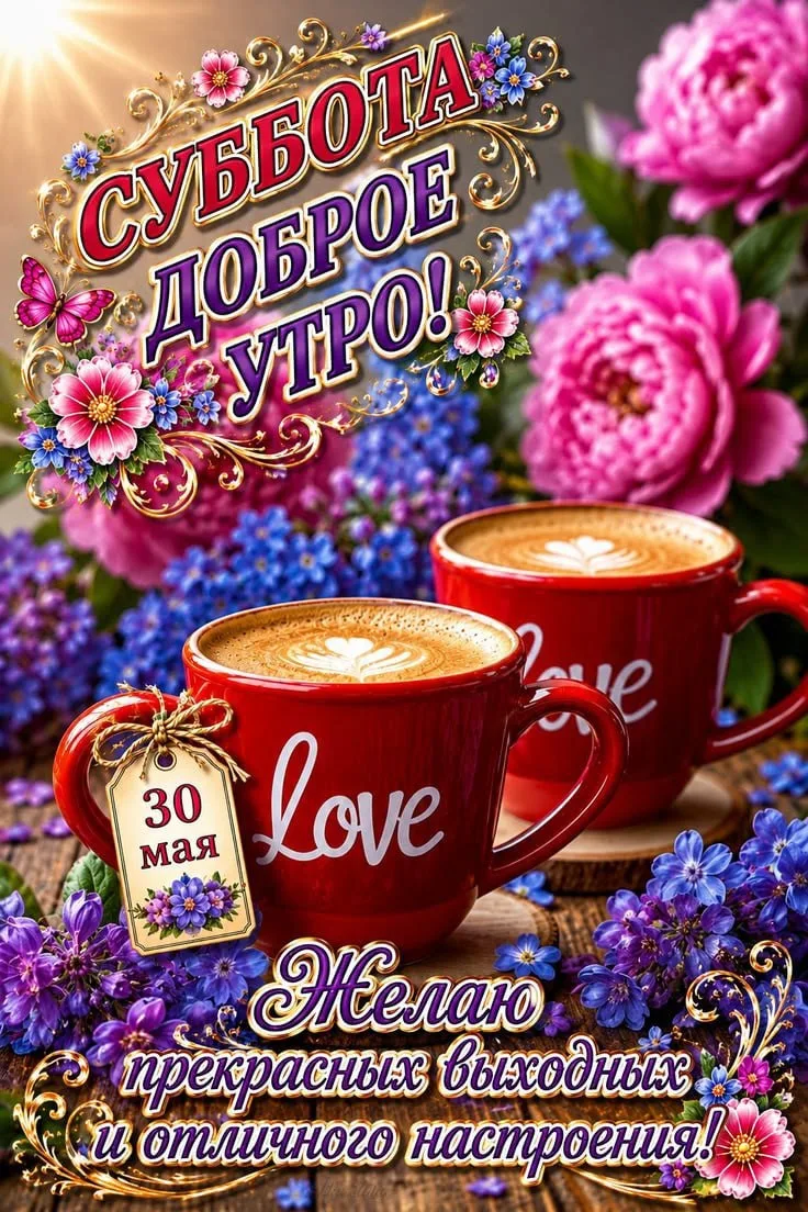 Доброе утро ☀️ 

👉 Лучшие Открытки в MAX 😇 Подписаться