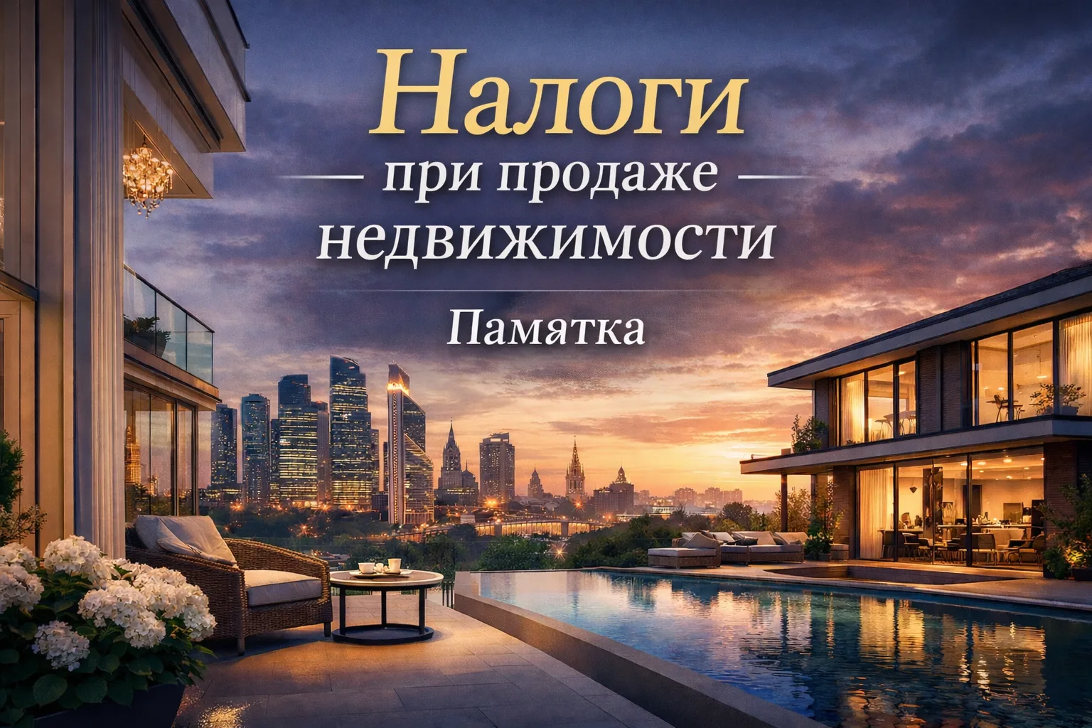 ПАМЯТКА ПРОДАВЦА: НАЛОГИ ПРИ ПРОДАЖЕ НЕДВИЖИМОСТИ 

Продажа квартиры — это не только сделка и деньги