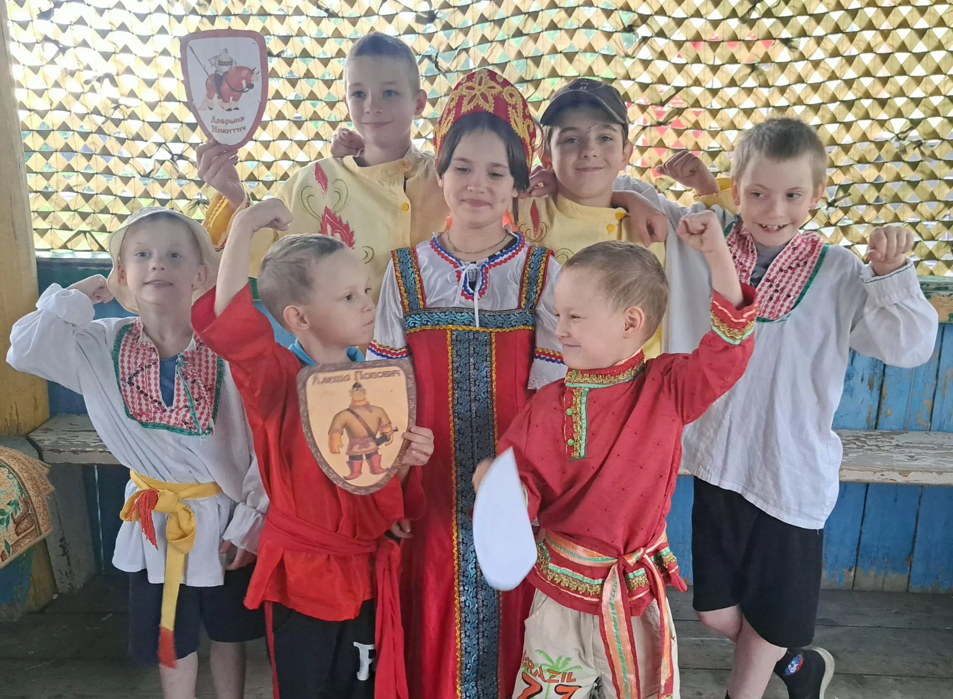 В Прокопьевском СРЦ состоялось яркое и динамичное спортивное мероприятие «Богатырская сила», в котор