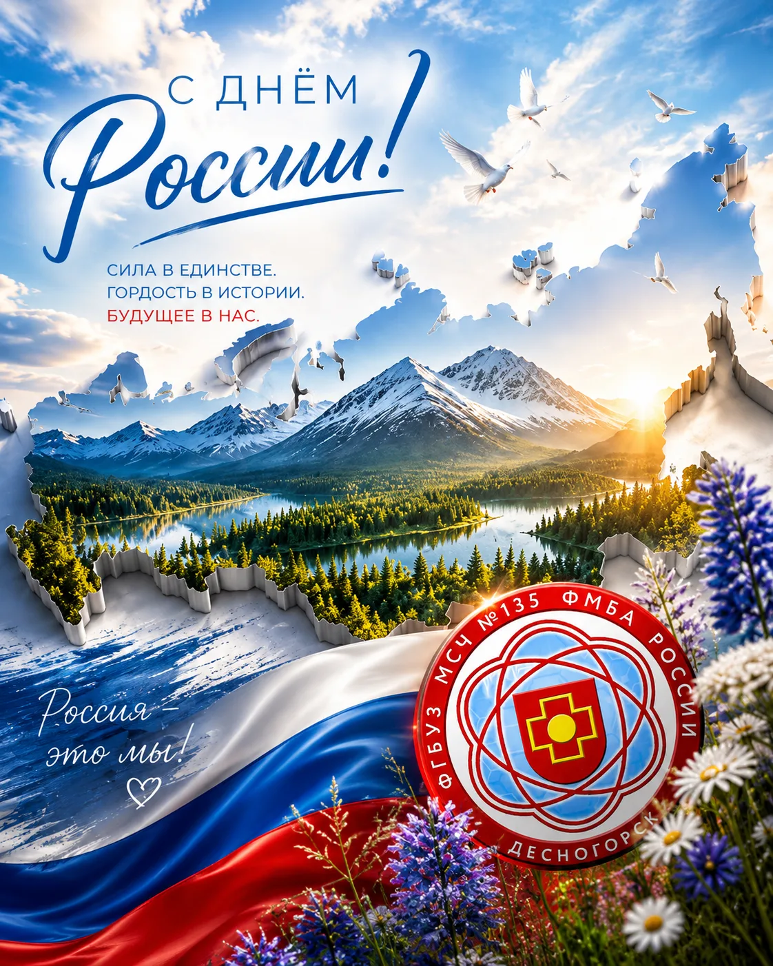 С Днём России!🇷🇺

12 июня наша страна отмечает один из главных государственных праздников - День Р