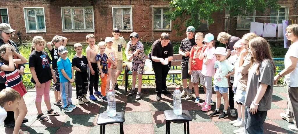 Четвёртый день летнего лагеря ☀️

Сегодняшний день начался с бодрой утренней зарядки, которая задала