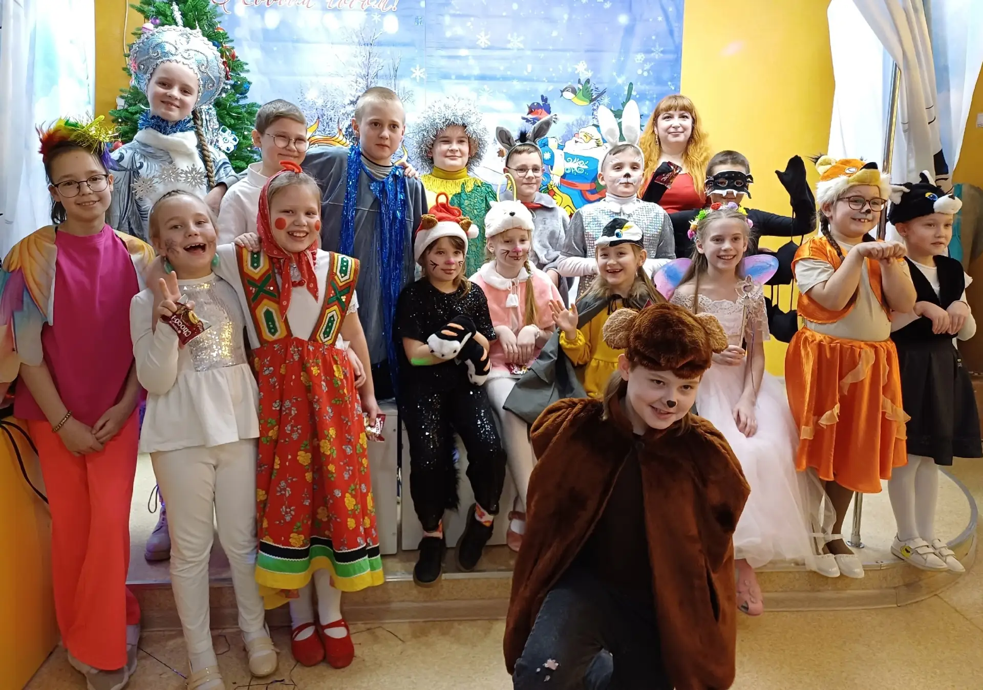 🎭 За окном - зима, самое волшебное время года! И, хотя пора веселых праздников уже позади, участник