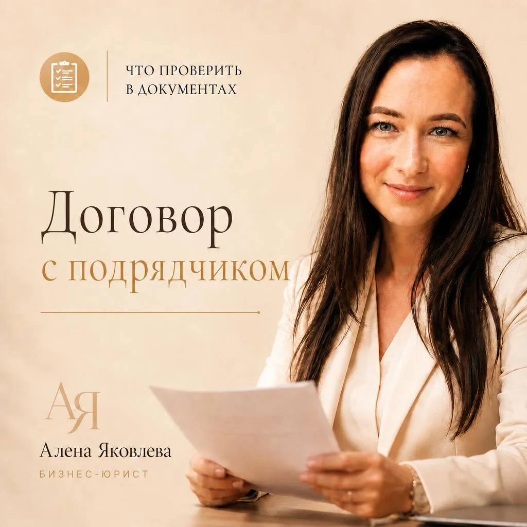 Договор подрядчика проверяется за 10 минут. Спор без него тянется месяцами

Типовая ситуация: подряд