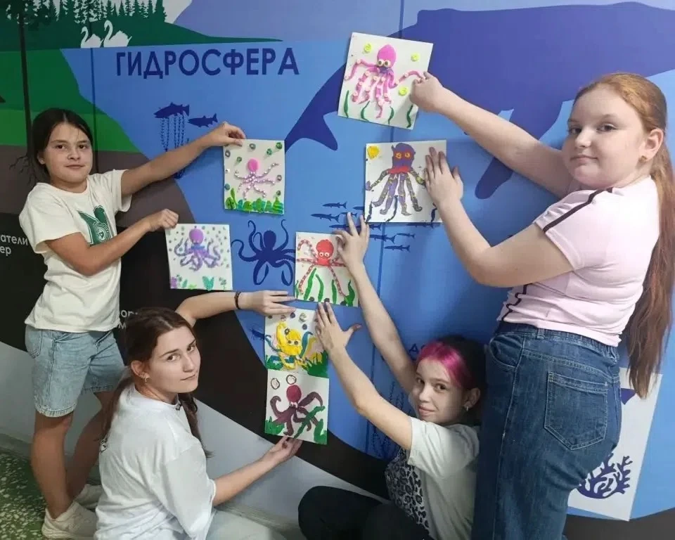 🐳🦑🦀Всемирный День океанов!🌍🧜🪼🦐
Мы стартовали ярко и познавательно, посвятив первый день недел