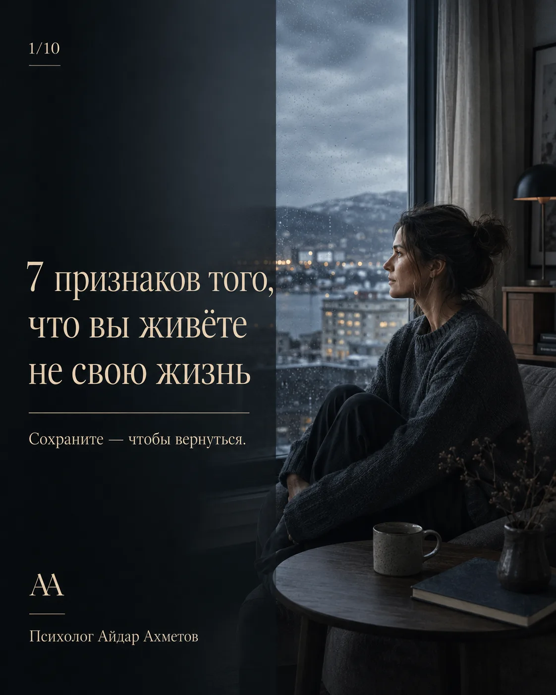 Иногда самое страшное — не ошибиться.

А однажды понять, что вы всё сделали “правильно” —
но почему-