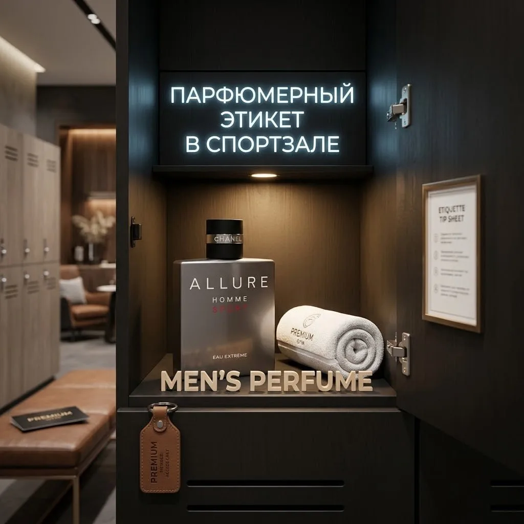 🏋️‍♂️ ПАРФЮМЕРНЫЙ ЭТИКЕТ В СПОРТЗАЛЕ 💪

💪 Спортзал - это закрытое пространство, разогретые тела и