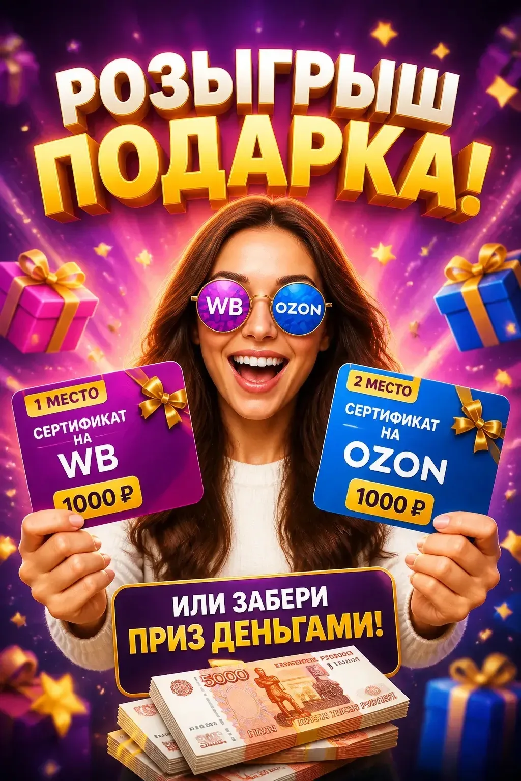 🎉 🎉Дарим 2 сертификата 🎉

Мы собрались что бы разыграть для вас 2 сертификата🎉

Условия очень пр