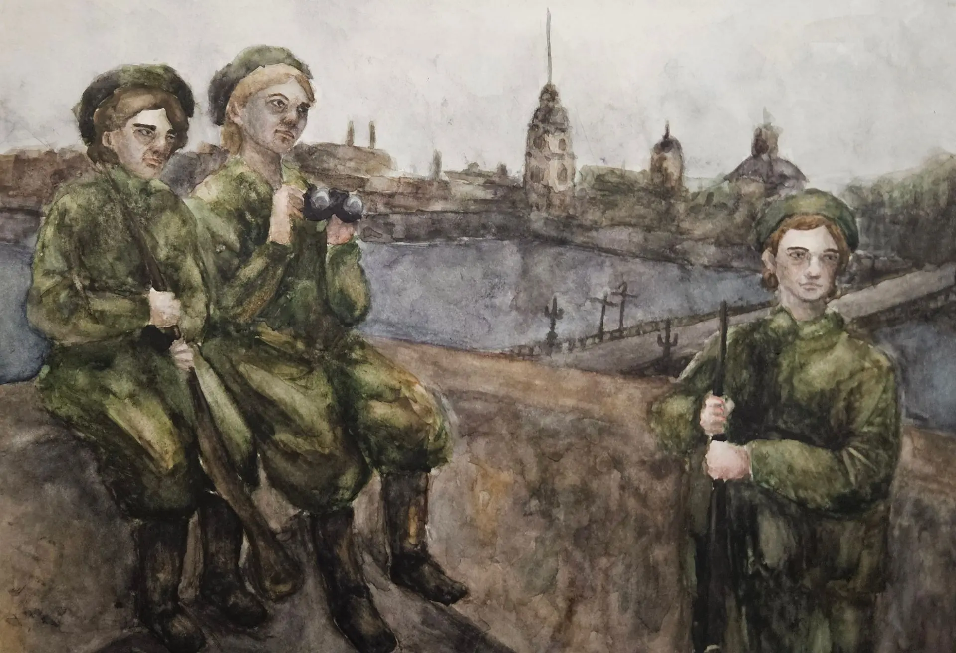 Во дворце детского юношеского творчества «На Ленской» прошла выставка детских творческих работ «Песн
