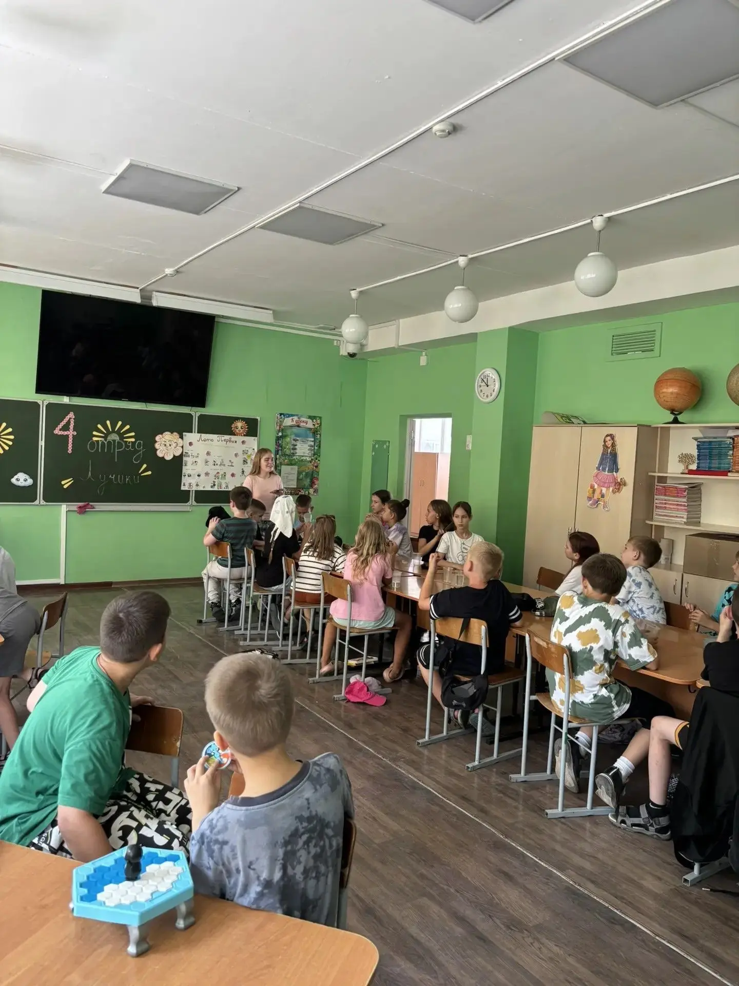 В нашем летнем пришкольном лагере был день  посвящён одной из самых важных тем — выбору будущей проф