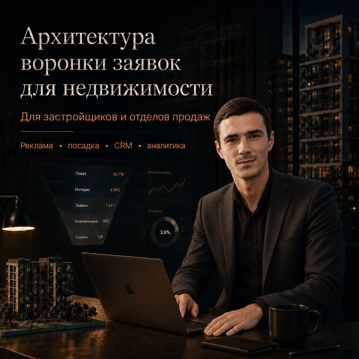 Система заявок для застройщиков

Проектируем и запускаем систему привлечения входящих обращений для 