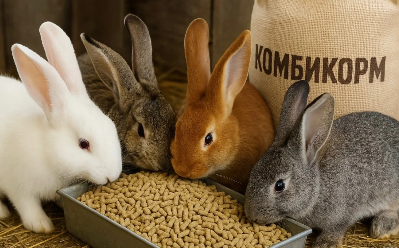 Растут как на дрожжах. Но без химии. 🐰💚

Мы производим натуральный комбикорм для кроликов и не тол