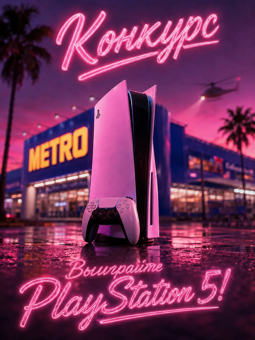 🏁 КОНКУРС ЗАВЕРШЁН!

📌 METRO в MAX

🎮 Готовьте PlayStation 5 летом, чтобы осенью играть в самую о