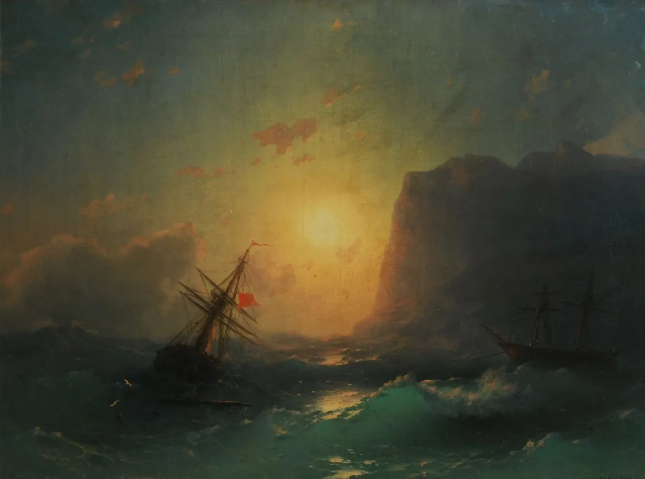 🌘 Доброй ночи!

"Лунная ночь на Черном море"

Айвазовский И. К.
(1873)
Россия
Романтизм

📍Нижегоро