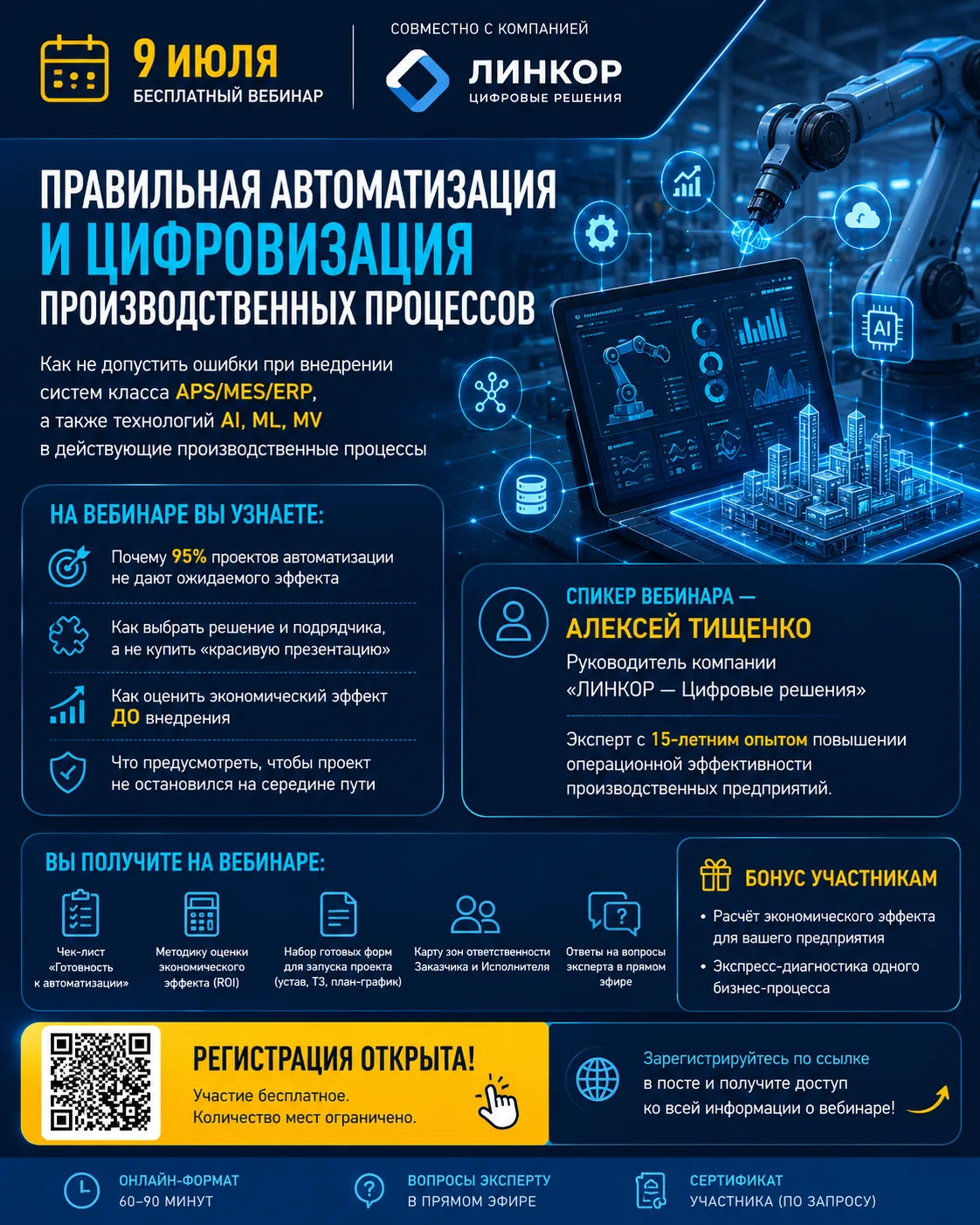 🚨 95% проектов автоматизации не дают ожидаемого эффекта. И проблема чаще всего не в системе. А в по