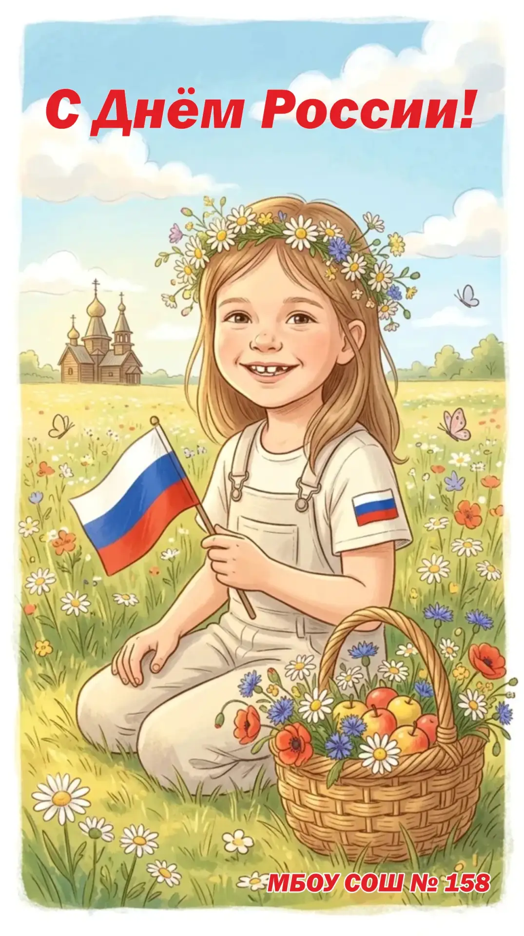 🇷🇺 Уважаемые родители, обучающиеся и педагоги, с Днём России!  

✨ Пусть любовь к Родине начинаетс