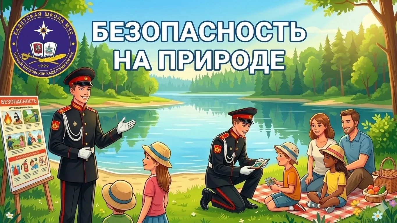 🌲 Без паники на природе 

🌅Вот и пришло время выездов на природу, семейных пикников и отдыха у вод