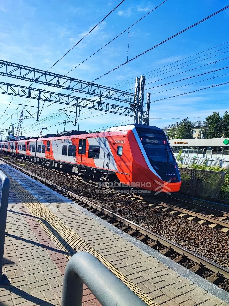 🚆 Электропоезд ЭС104 «Финист» замечен в Химках

📸 Tremal

Подслушано электрички Москвы
