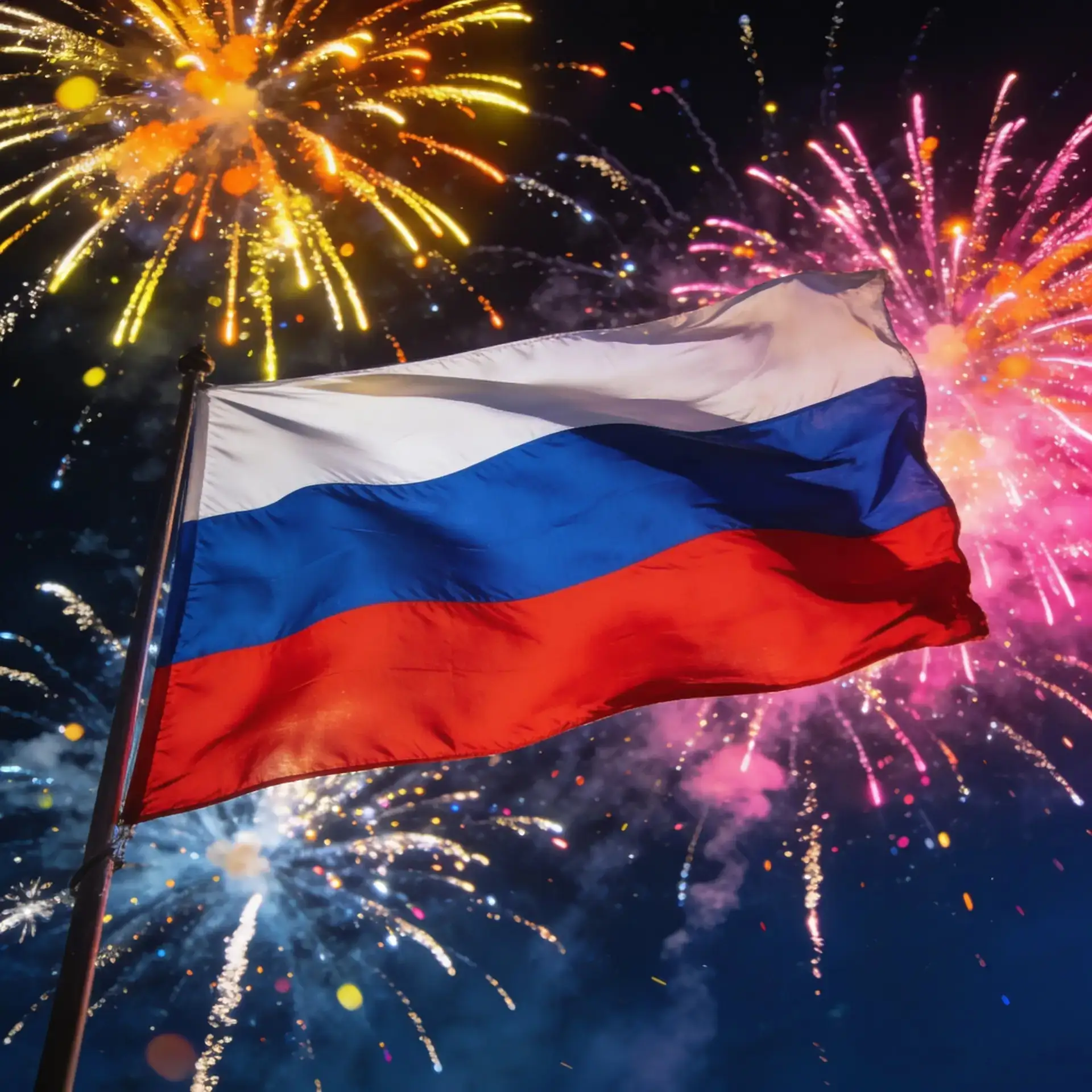 С Днём России! Пусть наша огромная страна всегда будет для вас источником гордости и силы. Желаю вам