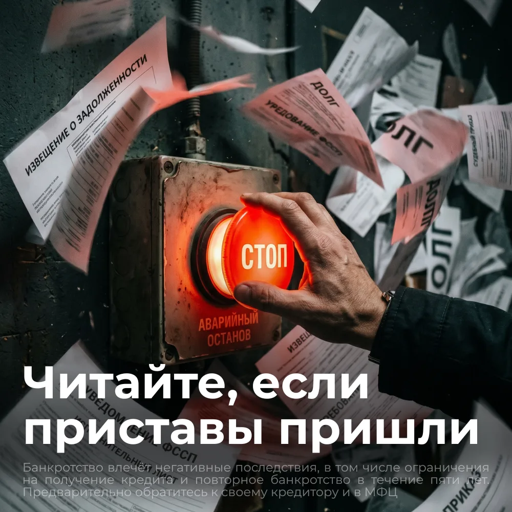 Приставы vs банкротство: посчитайте, что вам выгоднее

Вам говорят: «Плати потихоньку, рассчитаешься