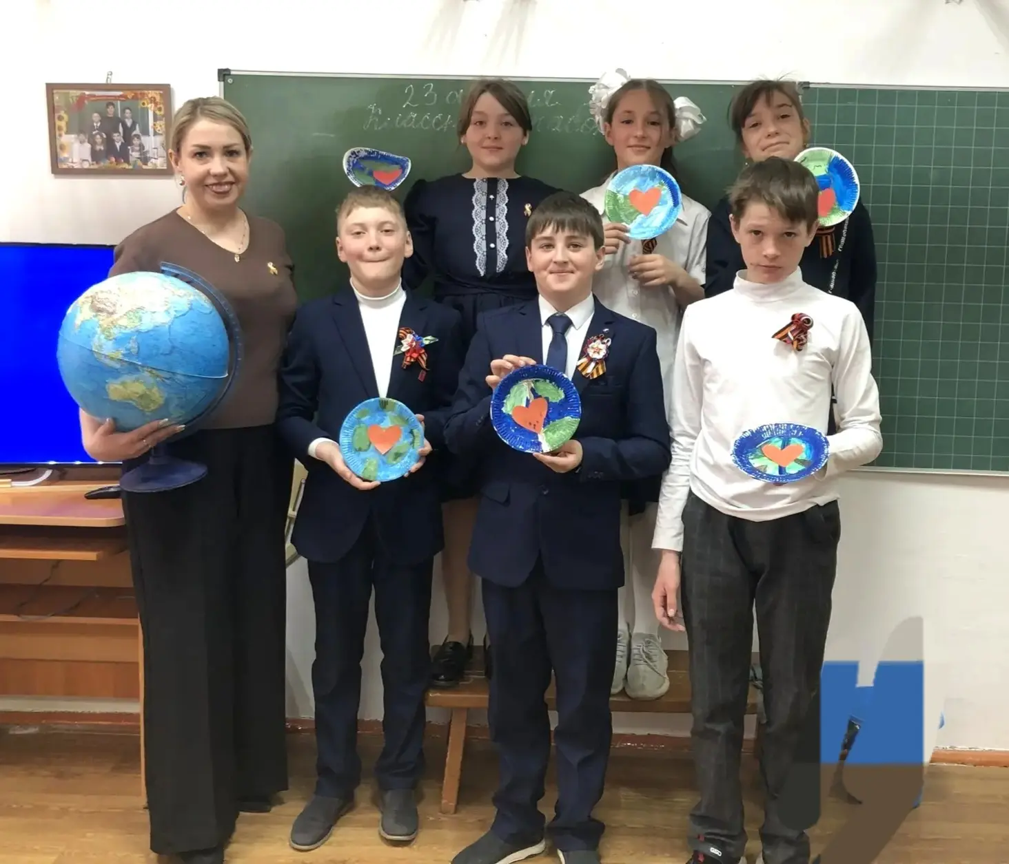 🌏Мастер-класс ко Дню Земли: наши ребята — за экологию и творчество!🌏
 
👨‍🎓👩‍🎓Сегодня ученики 4
