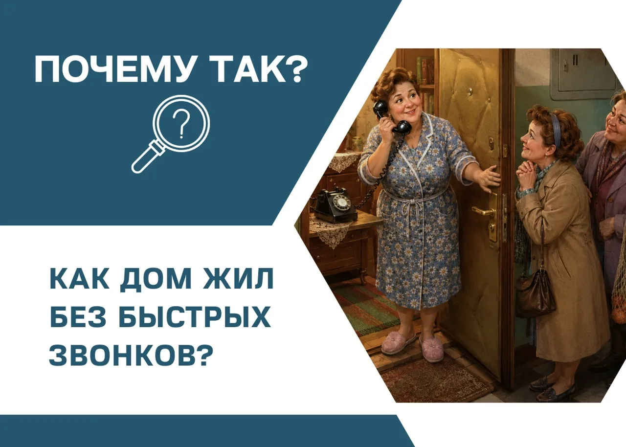 Сегодня связаться с управляющей компанией, аварийной службой или соседями можно за пару минут. А ран