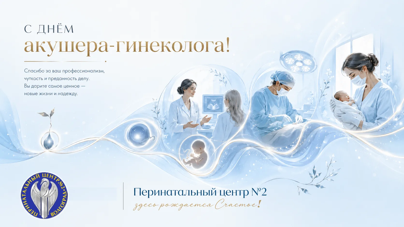Дорогие коллеги, от всей души поздравляем вас с Днём акушера-гинеколога!  🎉

Вы создаёте новые исто