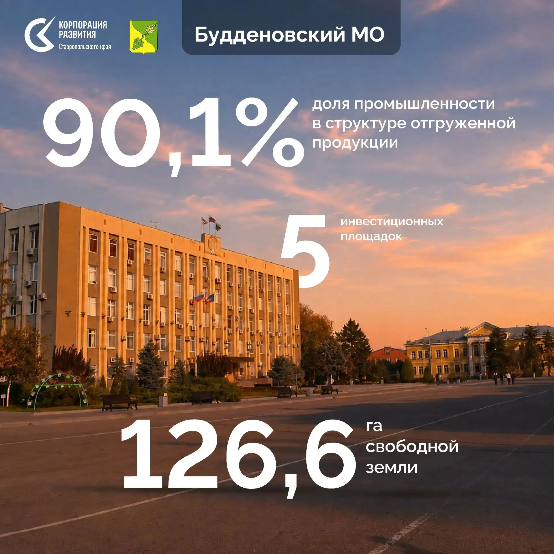 Будденовский МО — цех Ставрополья

В нашей рубрике #Муниципалитеты остался последний округ. Закрывае