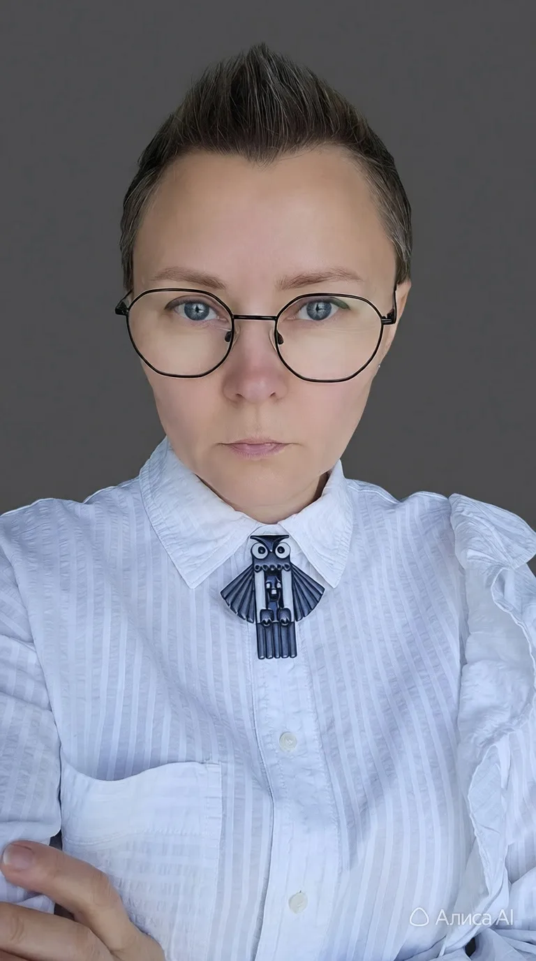 Сова улетела в Москву👌 

Эта брошка хорошо сидит на лацкане пиджака, но я решила показать еще один 