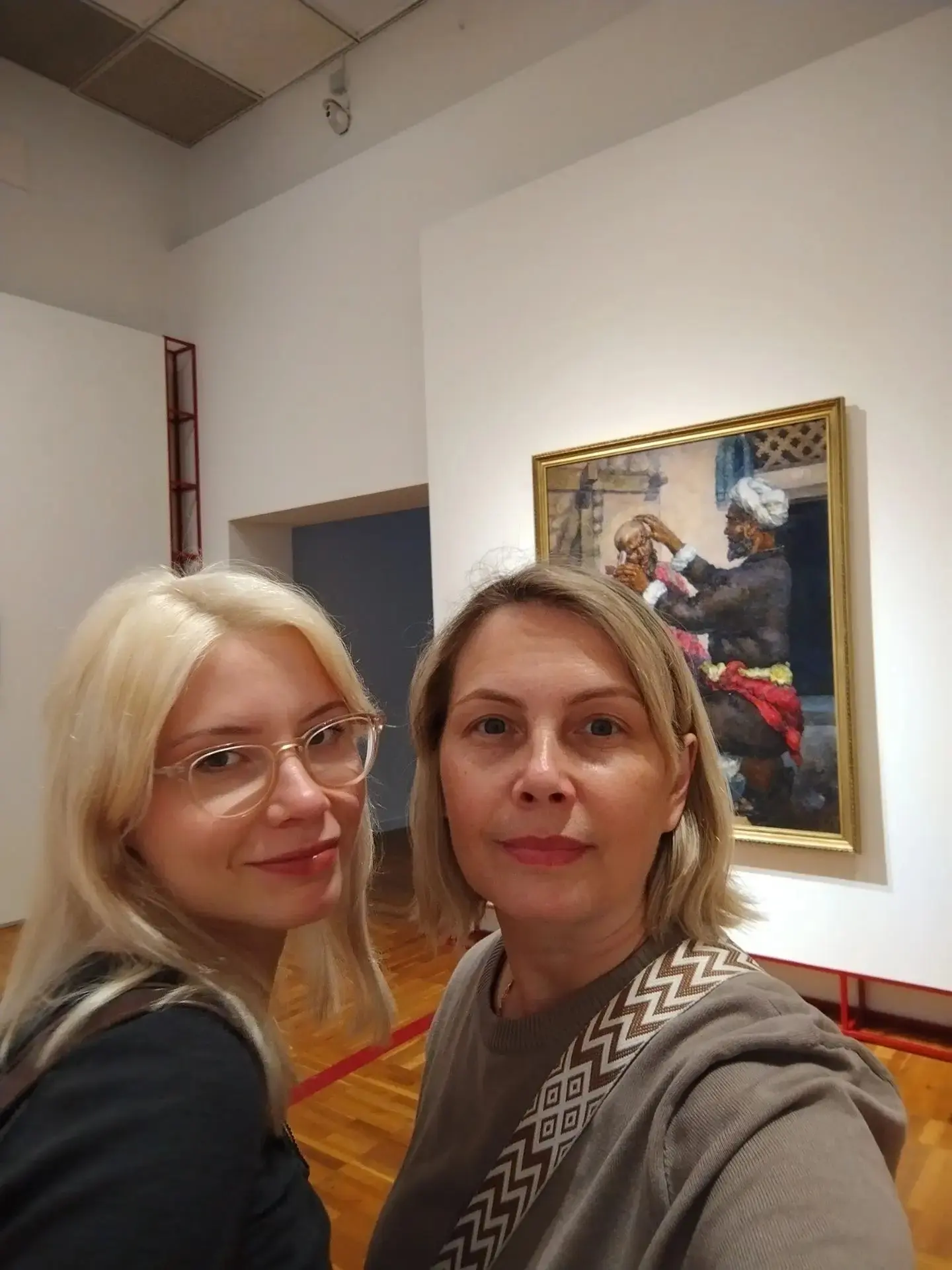 Это был прошлогодний поход в Третьяковку на Крымском Валу! 
Выставка посвященная Востоку и восточной