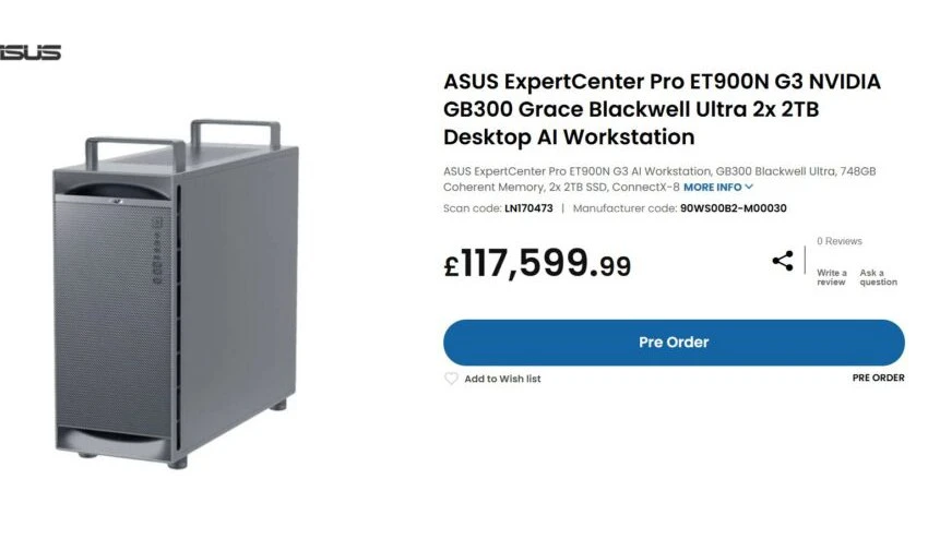 🤯 ASUS показала ПК за 11,3 млн рублей

Модель ExpertCenter Pro ET900N G3 предназначена для работы и