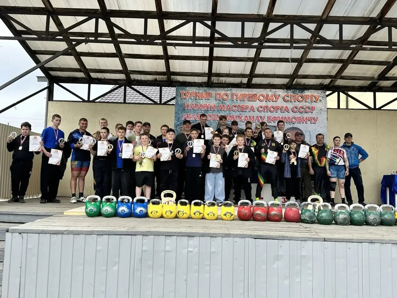 16 мая 2026 года в с. Улеты на площади ОДК прошло Открытое первенство Улетовского муниципального окр