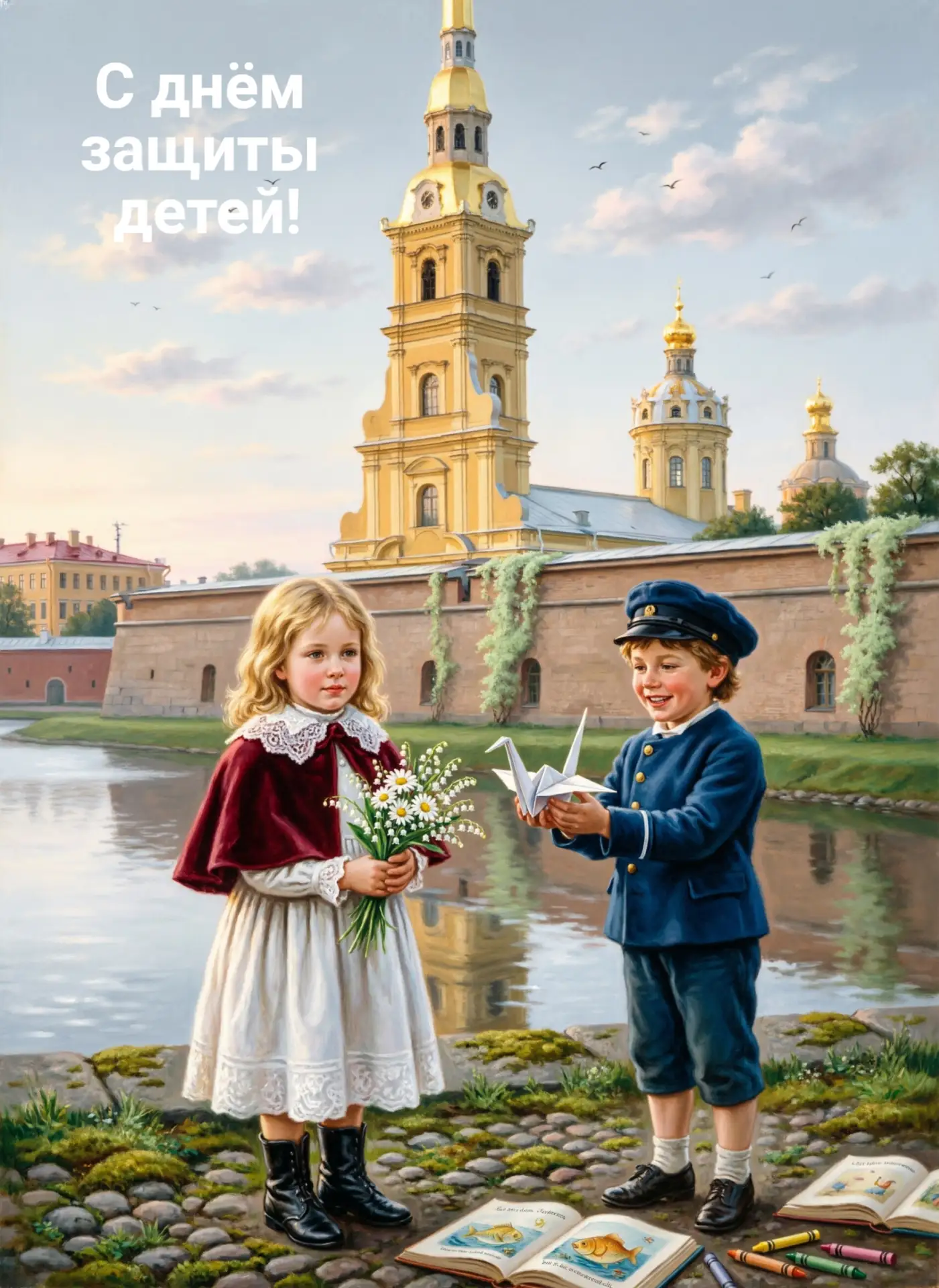 Спешим поздравить всех детей и их родителей с Международным днём защиты детей!

Пусть детство будет 