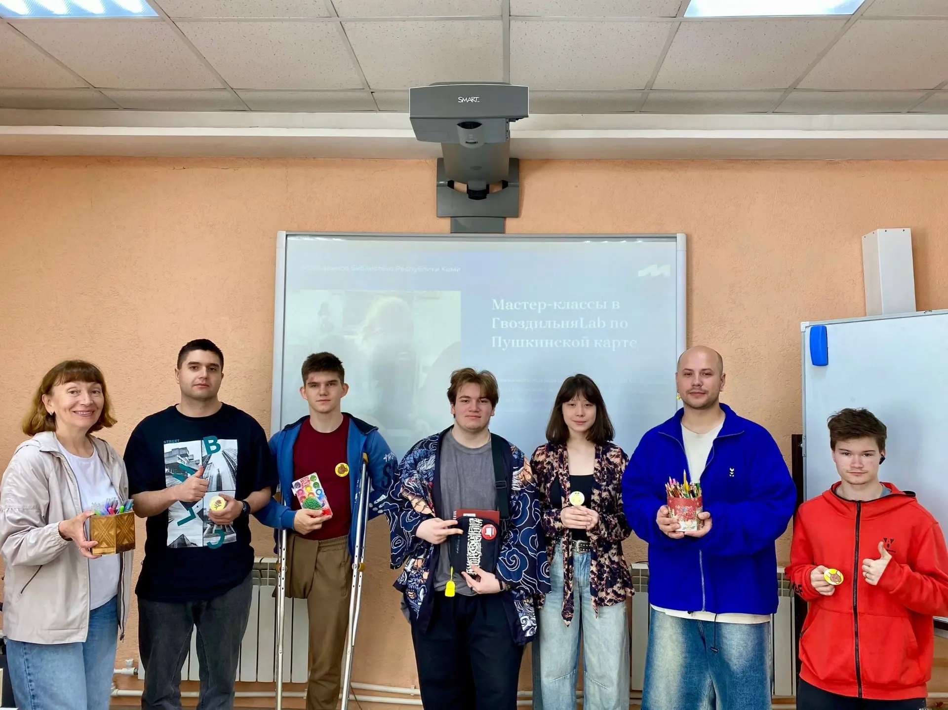 Команда Молодёжной библиотеки Республики Коми познакомила первокурсников Сыктывкарского колледжа сер